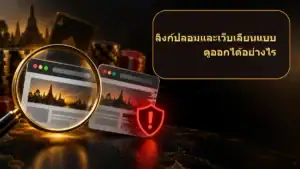 ลิงก์ปลอมและเว็บเลียนแบบ ดูออกได้อย่างไรก่อนกรอกข้อมูล