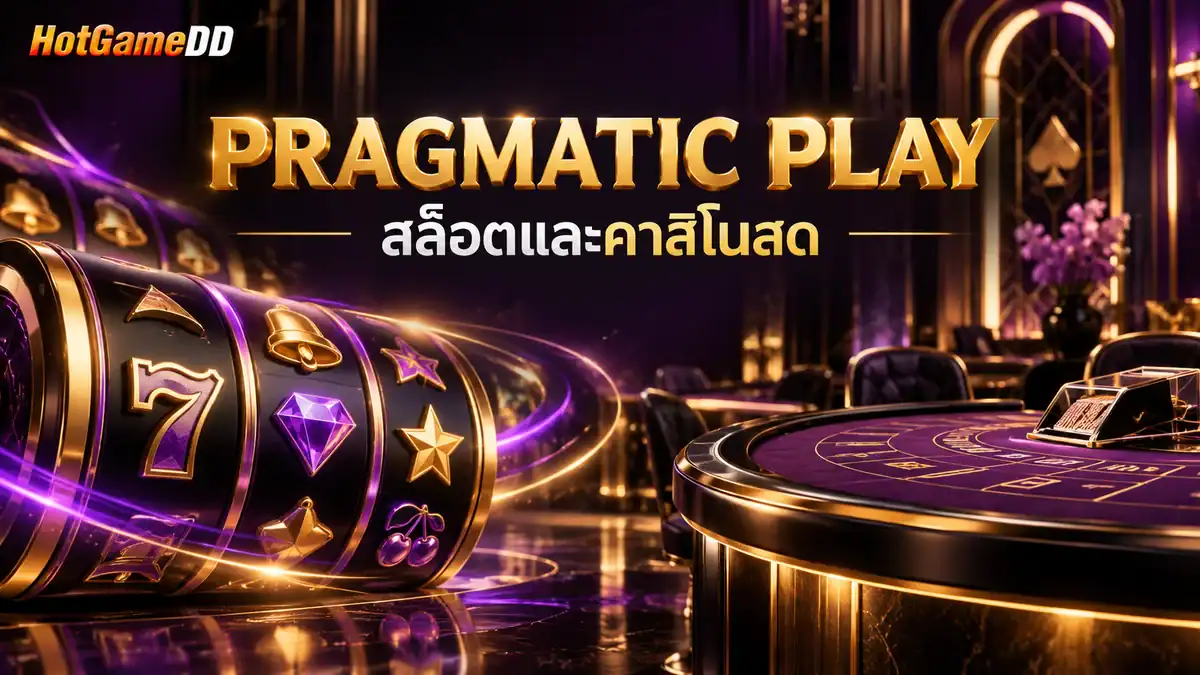PRAGMATIC PLAY สล็อตและคาสิโนสด HotGameDD
