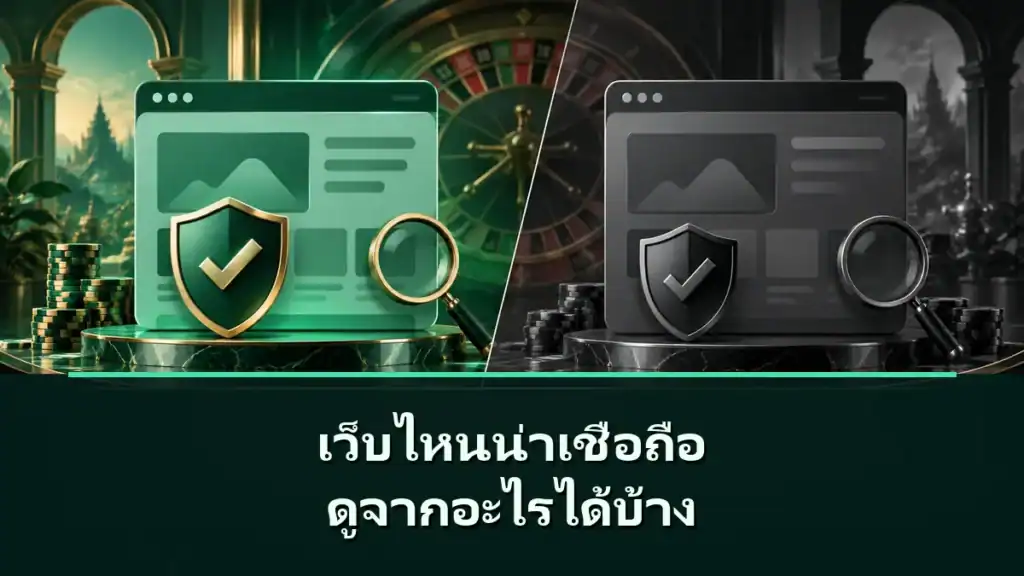 เว็บไหนน่าเชื่อถือ ดูจากหลักฐานอะไรได้บ้าง